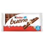 Kinder Bueno Milk Chocolate & Hazelnut Bars 5 Pack (43 g)